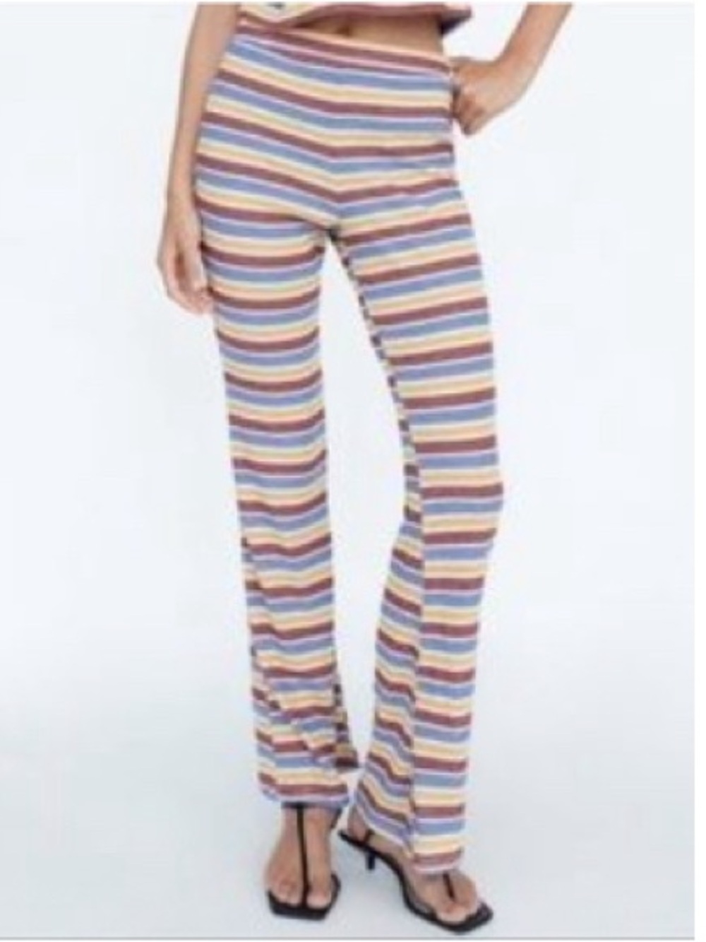 Zara Multicolor Striped Pants